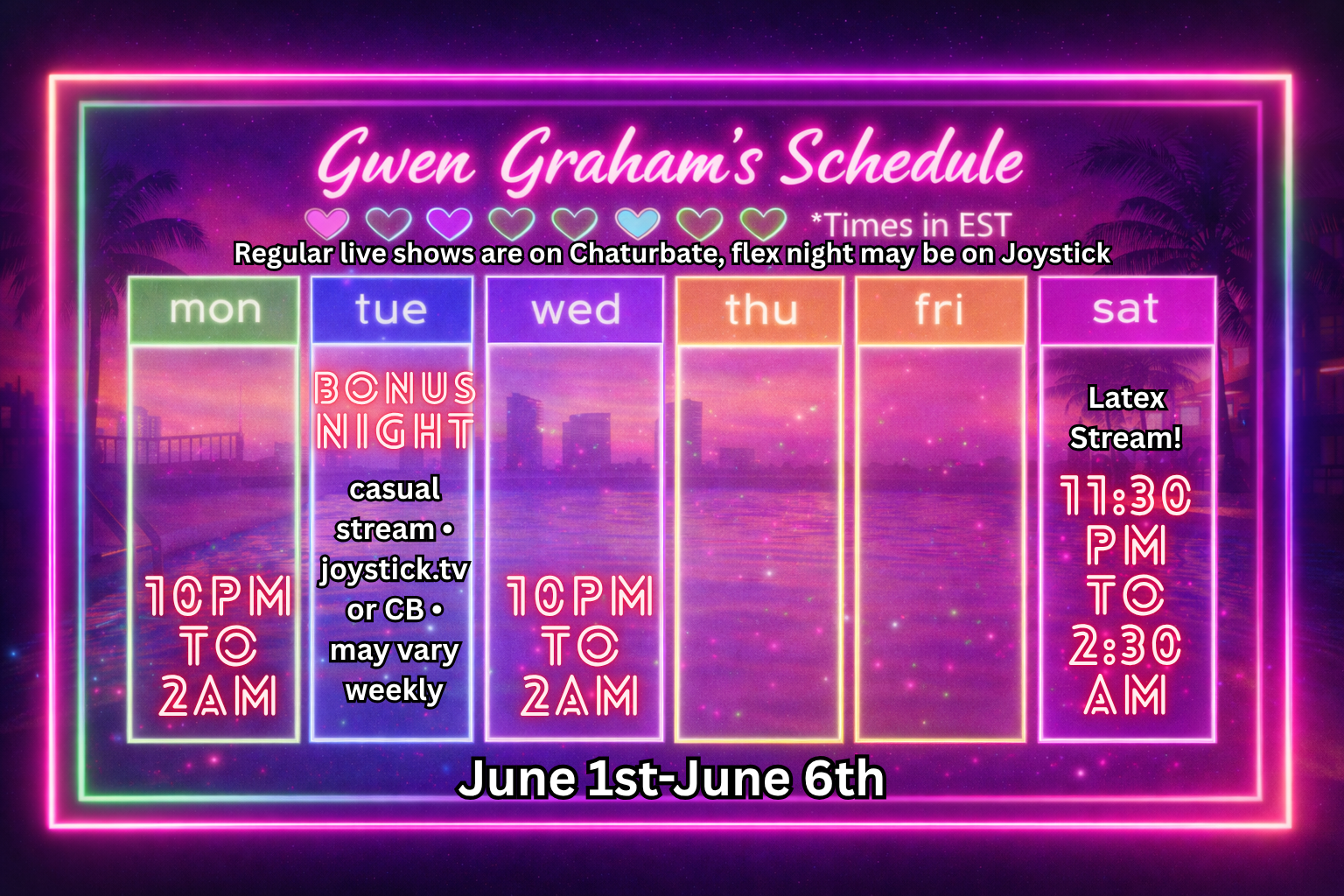 Wednesday: Noon to 3pm.
Friday: Noon to 3pm.